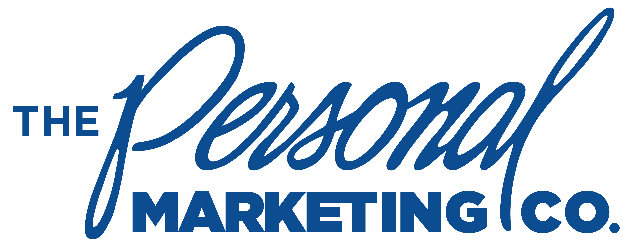 Official Logo_Blue The Personal Marketing Co.